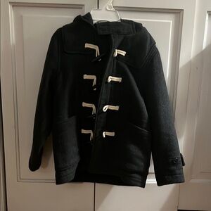 Black Toggle Coat
